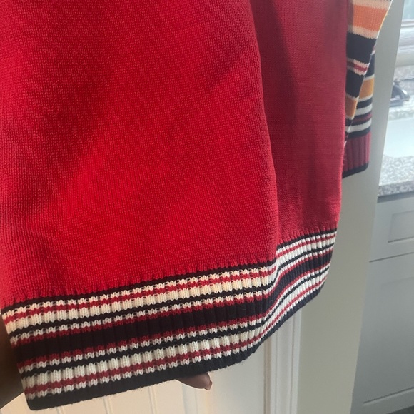 Tommy Hilfiger Varsity Cable Sweater - Picture 6 of 8